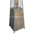 Deluxe LPG Outdoor Stainless Steel Patio Heater Pyramid